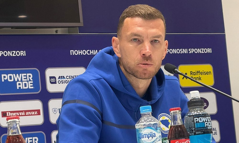 Dzeko e l’addio alla Bosnia: “Sarà la mia ultima partita”